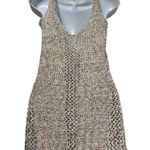 Torn By Ronny Kobo sleeveless open knit tan brown Penney Sweater tank Top Size S Photo 2