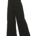 Alexia Admor Rover Black Wide Leg Trouser Pant Pleated Crepe Career Size 14 New Photo 0