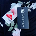 NWT Janela Bay Havana Black Floral Mid Rise Swim Bottoms Size XS Full Coverage Photo 5