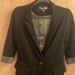Forever 21 Black boyfriend blazer woman’s size small Photo 0