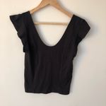 Free People  Black T-shirt Photo 1