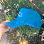 Grove Surf & Cafe Trucker Hat Blue Photo 1