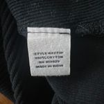 Style & Co Shark Bite Hem Ribbed Black Top Size M Size M Photo 6