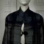 CAROLINE ROSE Cotton blend Elegant Black and Gray Women's Blazer SZ Small Photo 6