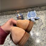 Vince Camuto  Tan Sherpa Silver Chain Buckle Loafer Shoes Photo 4