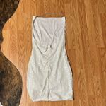 White Sequin Dress Gray Size M Photo 1