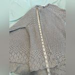 LC Lauren Conrad  Womens Sz: XLP Bell Sleeve Open Knit Flowy A-line Sweater. Photo 4