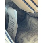 Simply Noelle  Straw Woven Crossbody Bag Beige Tan Multi Color Accent strap Photo 11