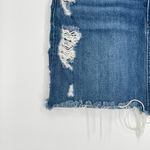 3x1  NYC Women's Blue Celine Frayed Distressed Denim A-line Mini Skirt Size 26 Photo 4
