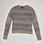Something Navy Womens  Muted Stripe Pullover Sweater size XS Photo 3