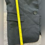 Ann Taylor Blazer Jacket Long Sleeve Lined One Button Work Suit Black Sz 0 Photo 3