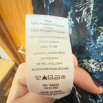 Bishop and Young  Jasmine Print Smock Neck Blousel Size M ties on lower back Photo 10