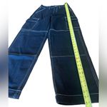 Wild Fable  Super High Rise Baggy Jeans Black White Stitching Womens Size 2 NWT Photo 8