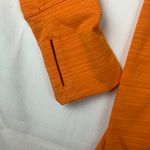 Athleta size small base layer Vibrant Orange Long Sleeve Top running outdoor col Photo 6