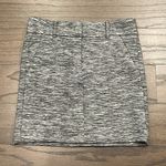 Loft Black and Grey Marled Skirt - Size 00 Photo 0