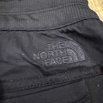 The North Face  Cropped Pants Womens XS Black Sweat Drawstring Pockets Photo 4