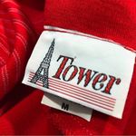 Vintage 80s 90s Red Knit Sweater Dress Size Medium Photo 6