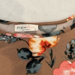 Floral Long Sleeve Dress Brown Photo 2