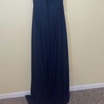 Hebeos Womens New  Blue Formal High Low Dress Photo 6