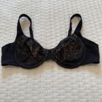 Soma 38C Stunning Support Minimizer Bra Black Nude Underlay Floral Lace Unlined Size undefined Photo 8
