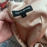 Nadine Merabi Lulu sequin blue feather gown size large Photo 6