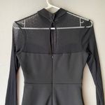 Lulus Lulu’s size small goth Victorian neckline sheer mini dress‎ Photo 8