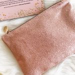 IPSY Dusty Rose Sparkled Glam Bag Pink Photo 6