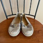 Tory Burch Seaside Glitter Espadrille Flats in Gold Size 5.5 or 36 Photo 1