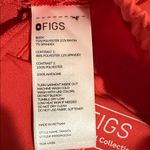 FIGS  set Bright‎ Coral Jogger pants and top XS women’s Photo 8