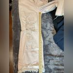 Pink Flare Wide Leg Distressed Jeans Size undefined Photo 3