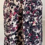 Talbots  • Pink Grey Navy Floral Pencil Skirt Photo 0