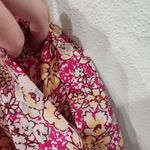 Band Of The Free Floral Built In Bra Sweetheart Fit & Flare Dress Pink Sz Small Photo 6