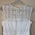 London Times  PETITE white lace dress Photo 4