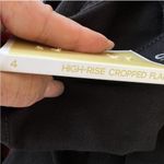 Michael Kors NEW  crop flared jeans Black size 4 Button Fly High Waist Photo 7