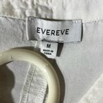 Evereve  White Lyocell Sleeveless V Neck Top - Size Medium Photo 7