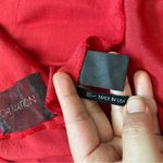 Reformation High Neck Open Back Tank Top Red (M/L) Photo 1