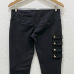 For Love & Lemons Black Studded Skinny Pant L Photo 3