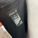 Alexa B Women’s Classic Black Spaghetti Strap Front Bow Mini Dress Size 4 Photo 4