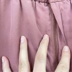 ZARA Pink Paperbag Waist Straight Leg Womens Pants S Casual Zip Fly Preppy Photo 2