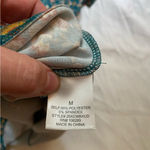 Jun & Ivy Jun & Ivy Floral Teal Mini Sundress Size Medium Photo 3