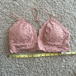 Aerie New With Tags Bralette Bra Women’s Size Large Taupe Lace M4 Photo 6