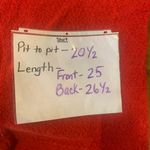 Cato  Sweater Medium Vibrant Red Textured Knit Super Soft Crewneck Photo 3