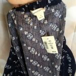 Aeropostale  Blue Cold Shoulder Blouse  Photo 4