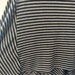 Style & Co a-line black and gray striped swing sleeveless dress size medium Photo 14