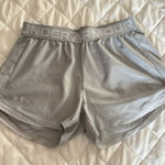 Under Armour Womens Size Small Gray Elastic Waist Play Up Shorts Running Loose Photo 0