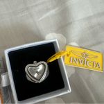Invicta  Silver Heart-Shaped Watch with Crystal Accents Photo 1