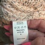 On Blue Cardigan Faux Fur Trim Sweater Pink Photo 11