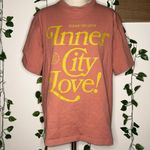 Honor The Gift Inner City Love Graphic Tee Orange Size M Photo 2