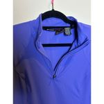 Spyder Women Size Large L 1/4 zip Athletic Pullover Quarter Zip Purple Photo 3