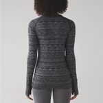 Lululemon  Rest Less Tight Knit Pullover in Heathered Black Women’s Size 6 Photo 7